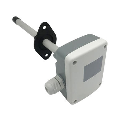 1M Cable Length Industrial RS485 Modbus 4-20mA Duct Mount Air Velocity Transmitter Sensor