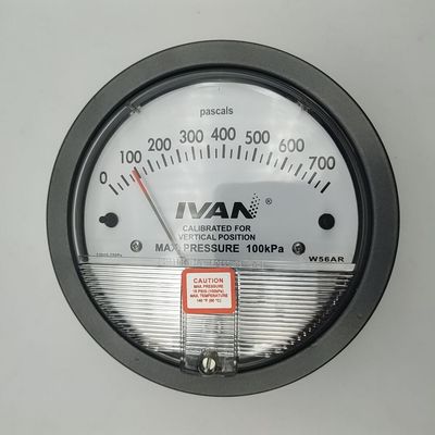 Medium Measurement 100pa Air Differential Pressure Meter with Customized Support