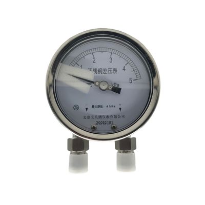 ODM Customizable All Stainless Steel High Static Pressure Differential Pressure Gauge