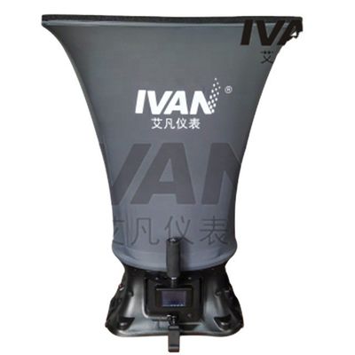 Measuring Range of 40-4000 m3/h Gray Inlet and Exhaust Air Volume Detectors for Pipes