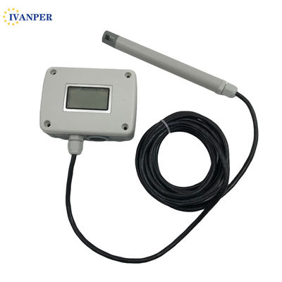 4-20mA Duct Mount Humidity Sensor with 0-10V Output Humidity 5-95% 24VDC Power Supply