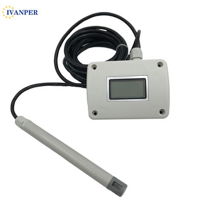 4-20mA Duct Mount Humidity Sensor with 0-10V Output Humidity 5-95% 24VDC Power Supply