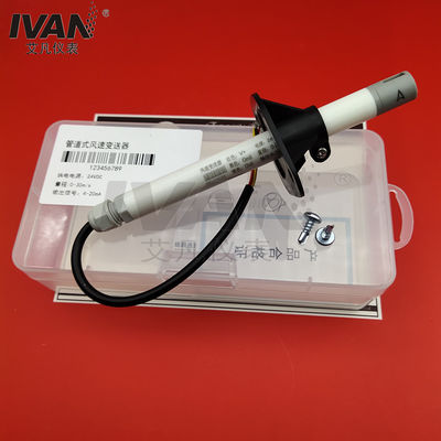 1M Cable Mini Air Velocity Sensor Industrial Grade with High Sensitivity