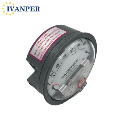 Air Micro Pressure Differential Gauge For Customized Support OBM 20-140° F