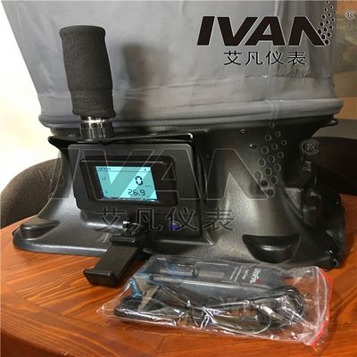 Measuring Range of 40-4000 m3/h Gray Inlet and Exhaust Air Volume Detectors for Pipes