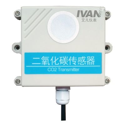 Industrial Grade 220V Carbon Dioxide Gas Detector CO2 Sensor with 40 3%MV ppm Accuracy