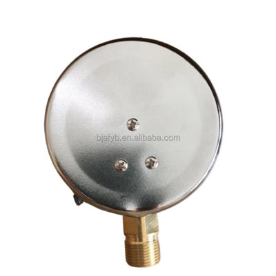 Pressure Gauge Customized Support and OEM Service with Die Cast Aluminum Case