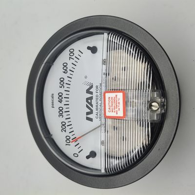 Cast Aluminum Case Differential Pressure Gauge for 15PSI Max. Pressure in Industrial