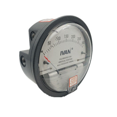 Customized Measure Range 250pa Differential Pressure Meter for Cleanroom Applications
